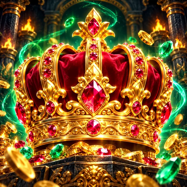 Crown themed illustration