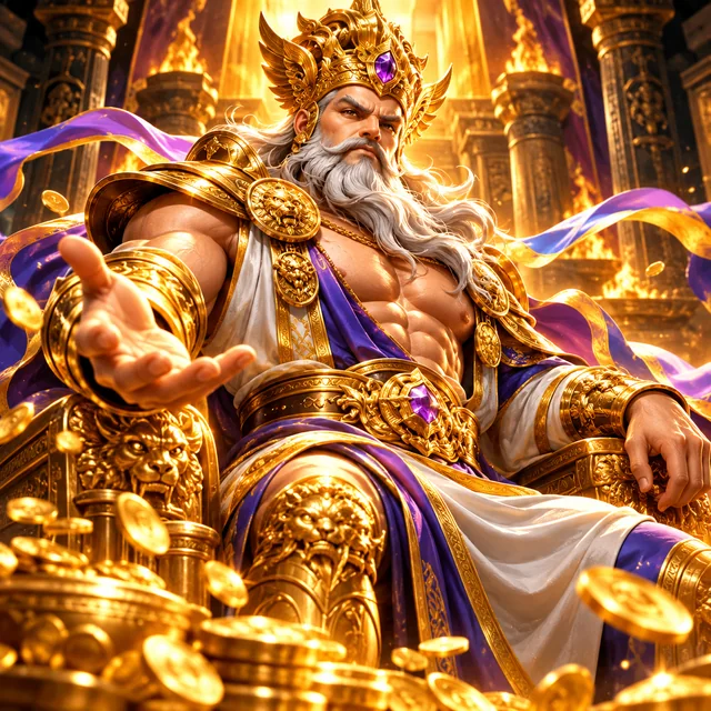 Golden Empire themed illustration