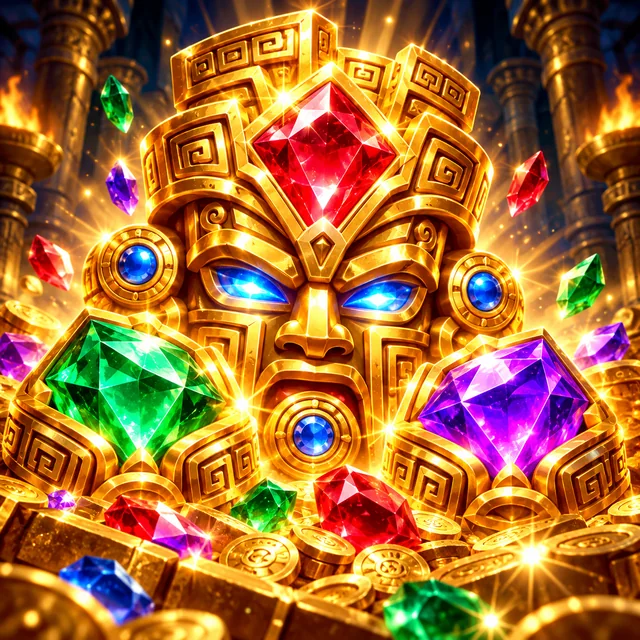 Gem Temple themed illustration