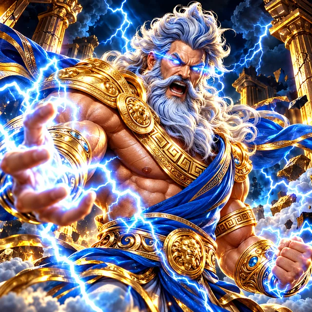Thunder Temple themed illustration